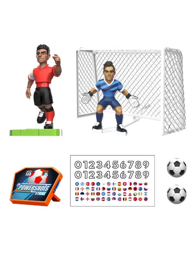Funrise PowerShots Strike Soccer Action Figure Playset, Cruz 9-Inches Collectible Figure | 1-Piece Action Figure | Dynamic Striker and a Skilled Goalkeeper | Ineractive Playset | Perfect for Football Fans and Kids - Image 3
